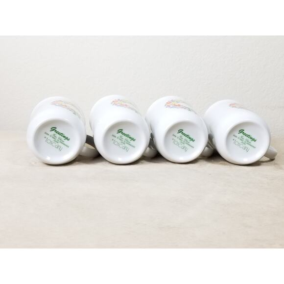 Toscany Greetings Coffee Mug Tea Cup 10oz Fine China Dove Wreath 4" Japan - Picture 10 of 13